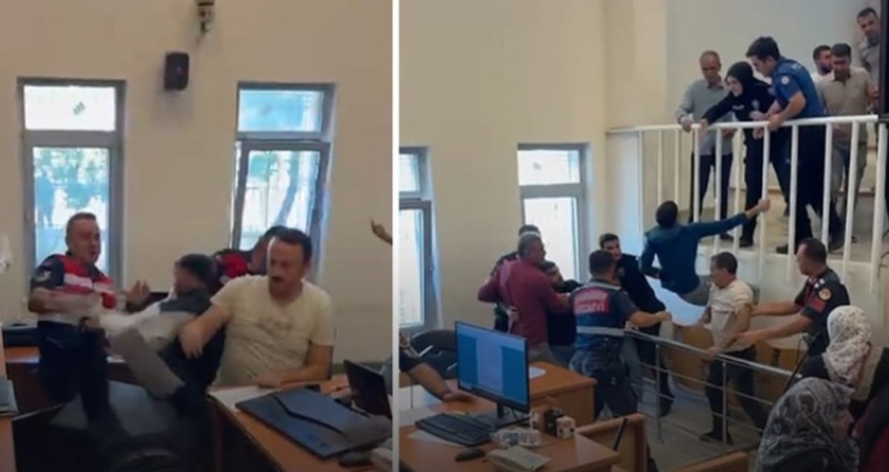 dunyanin hicbir yerinde bu goruntuler yasanmamistir durusma salonu degil savas alani XG2mz2Db